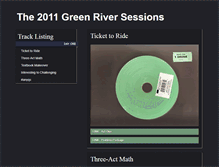 Tablet Screenshot of greenriver11.mrmeyer.com