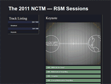 Tablet Screenshot of nctmrsm11.mrmeyer.com