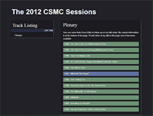 Tablet Screenshot of csmc12.mrmeyer.com