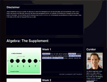 Tablet Screenshot of algebra.mrmeyer.com