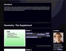 Tablet Screenshot of geometry.mrmeyer.com